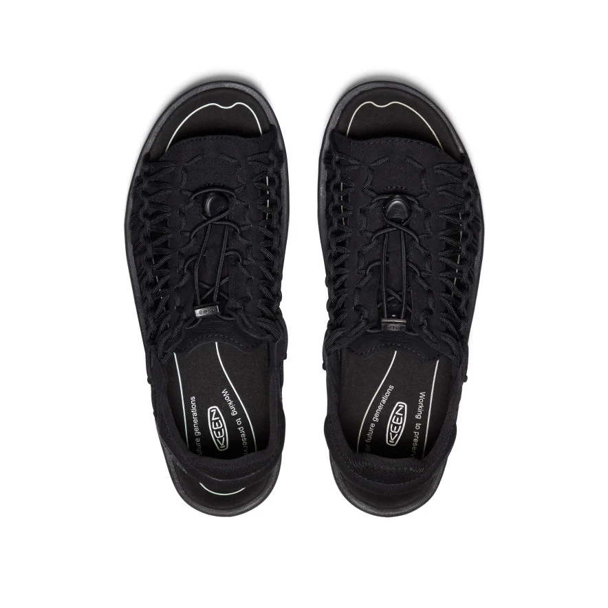 Men's UNEEK II Open Toe  |  Black/Black - Image 4
