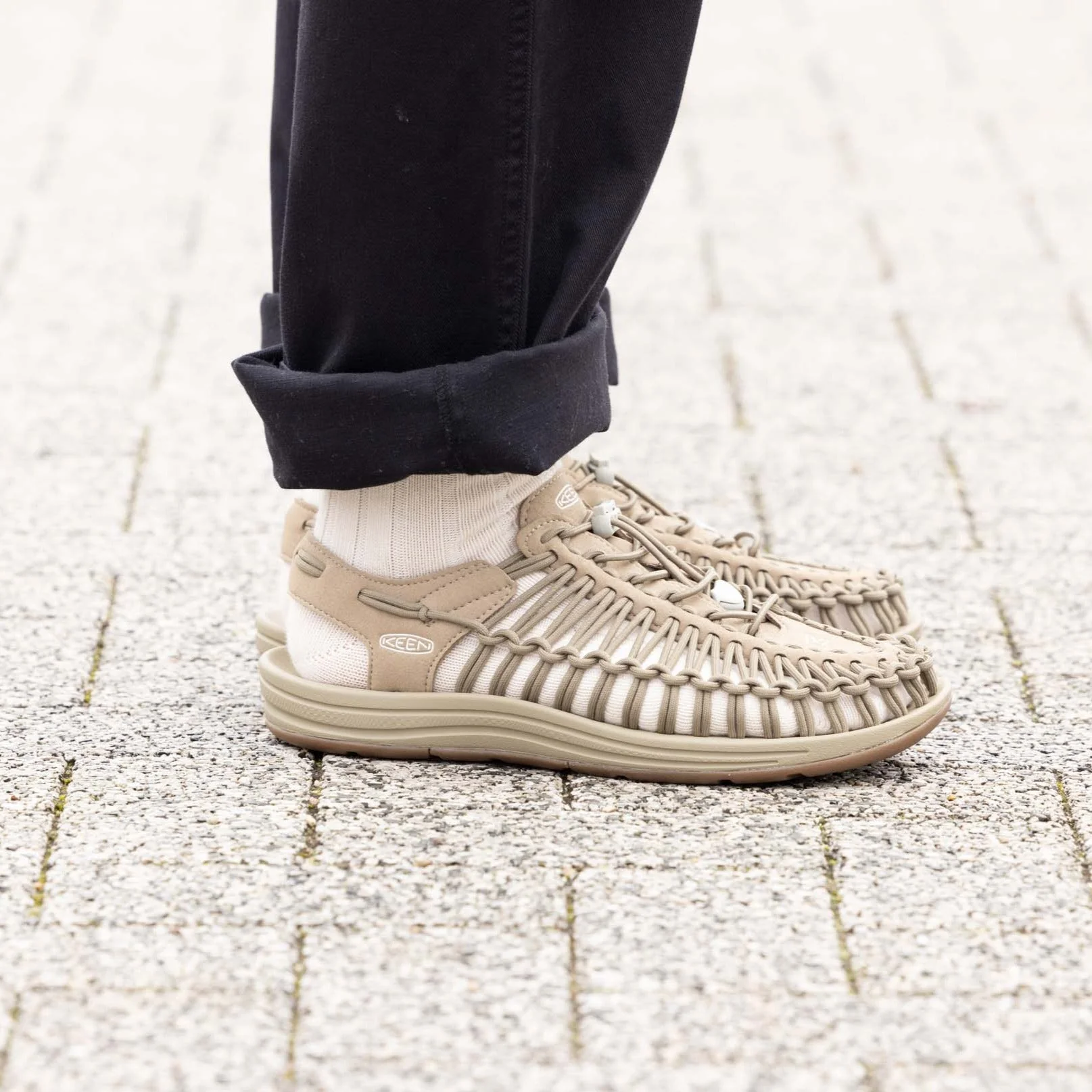 Men's UNEEK Sneaker  |  Timberwolf/Plaza Taupe - Image 8