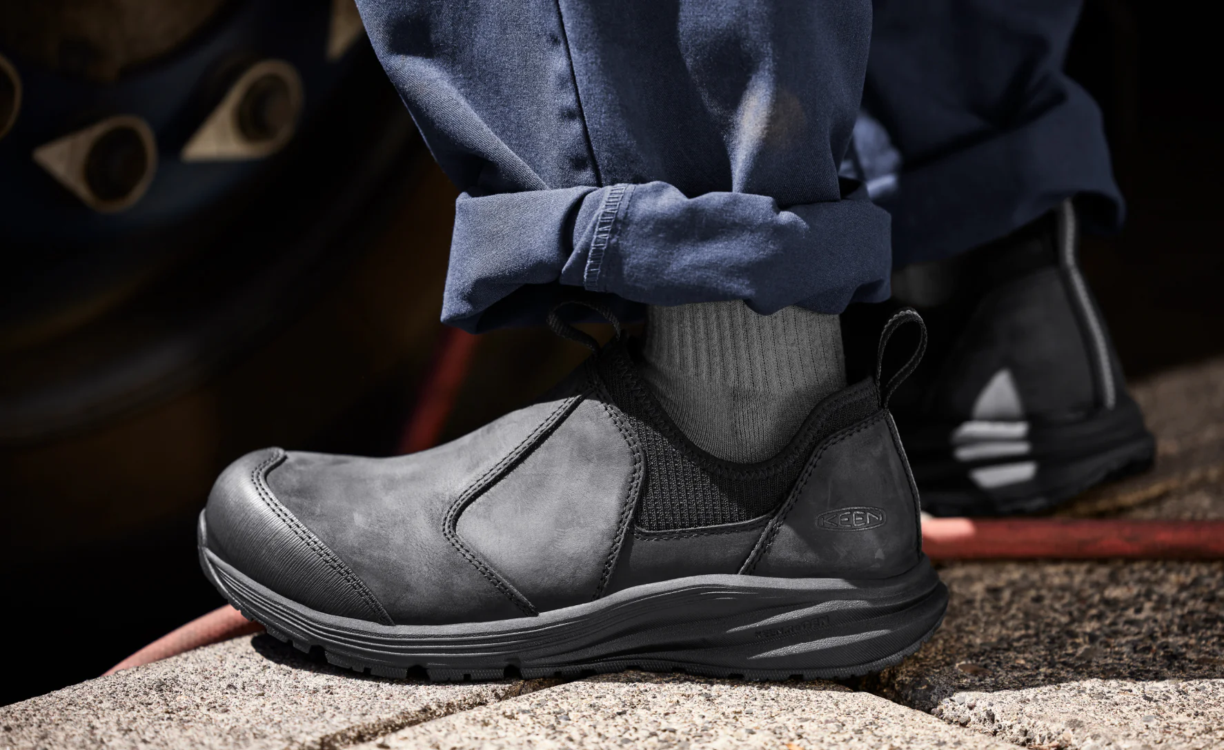 Men's Vista Energy+ Shift ESD (Carbon Toe) | Coffee Bean/Black - Image 6