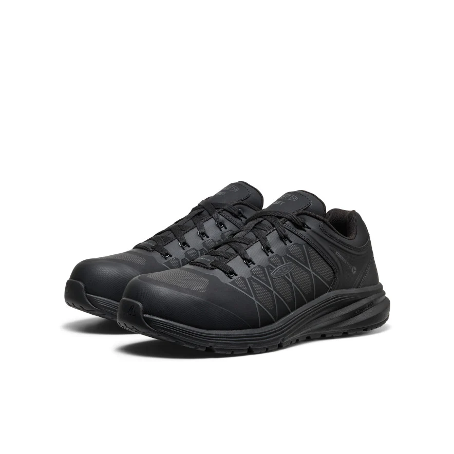 Men's Vista Energy XT Work Sneaker INT MET (Carbon Toe)  |  Black/Magnet - Image 2