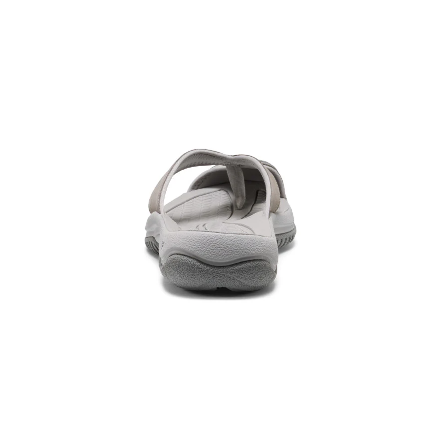 Men's Waimea Leather Flip-Flop  |  Monochrome/Steel Grey - Image 5