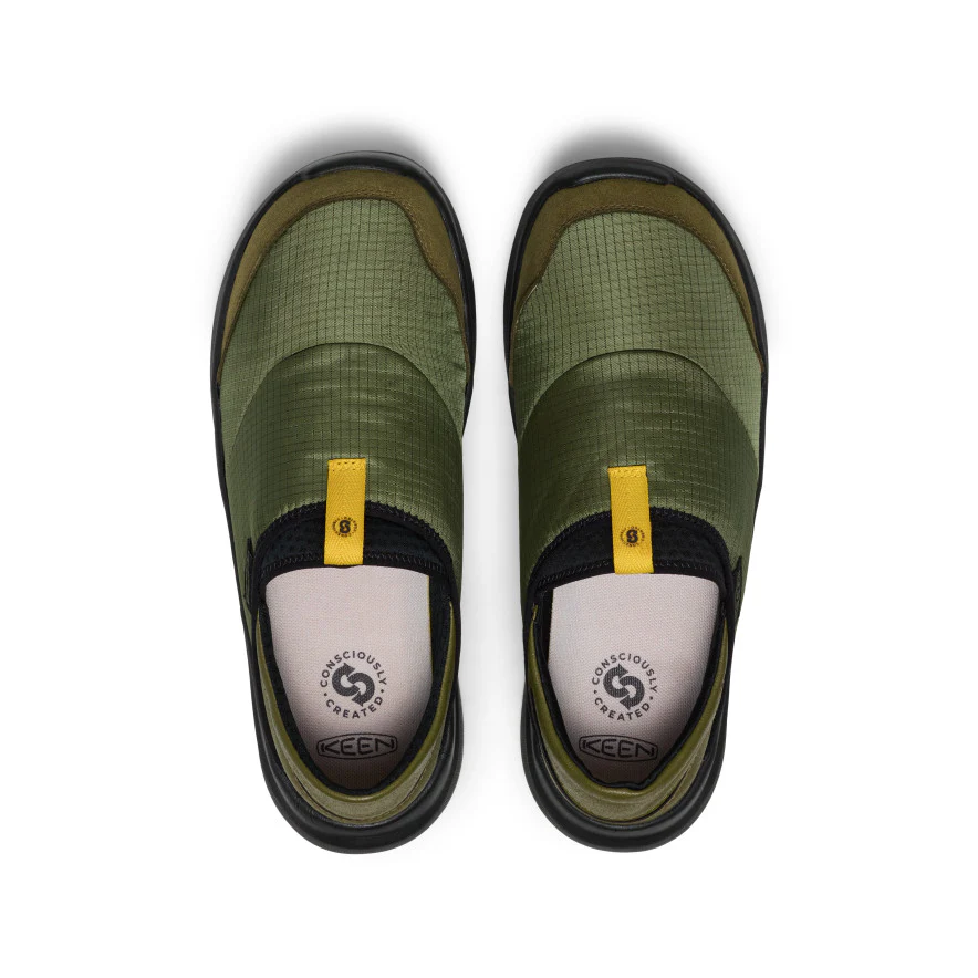 Men's Whyser Slip-On  |  Bronze Green/Black - Image 4