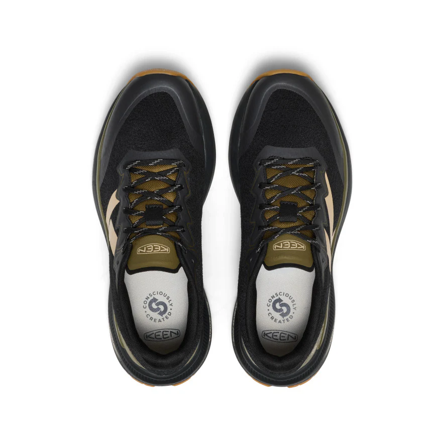 Men's WK500 Walking Shoe  |  Black/Dark Olive - Image 4