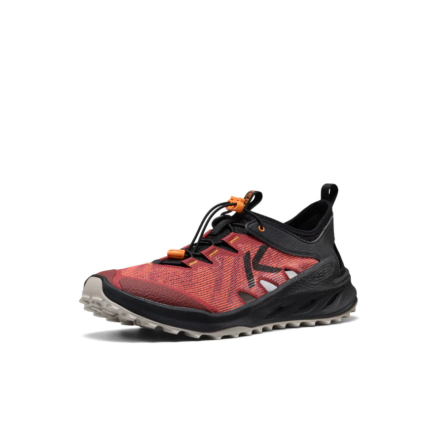 Men's Zionic ADV Open-Air Hiking Shoe  |  Garnet/Orange Peel - Image 3