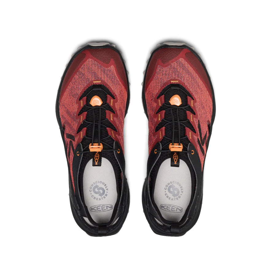 Men's Zionic ADV Open-Air Hiking Shoe  |  Garnet/Orange Peel - Image 4