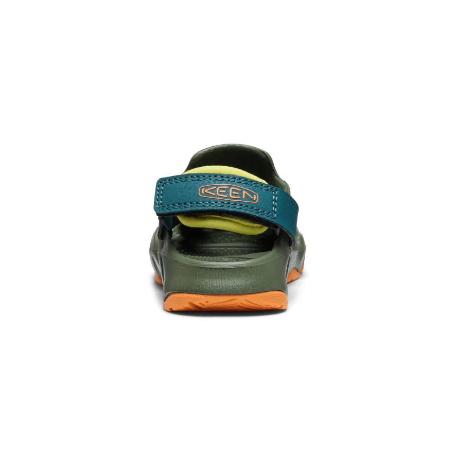 Toddlers' HyperFLT Clog  |  Bronze Green/Orange Peel - Image 5