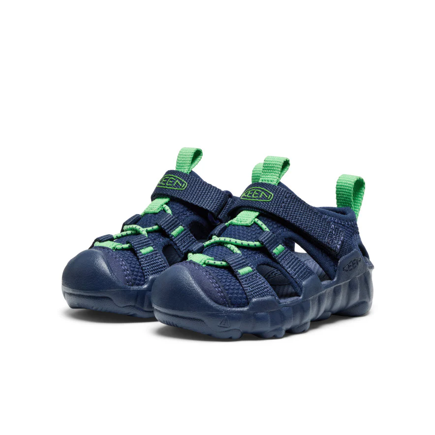 Toddlers' Hyperport H2 Sandal  |  Naval Academy/Vibrant Green - Image 2