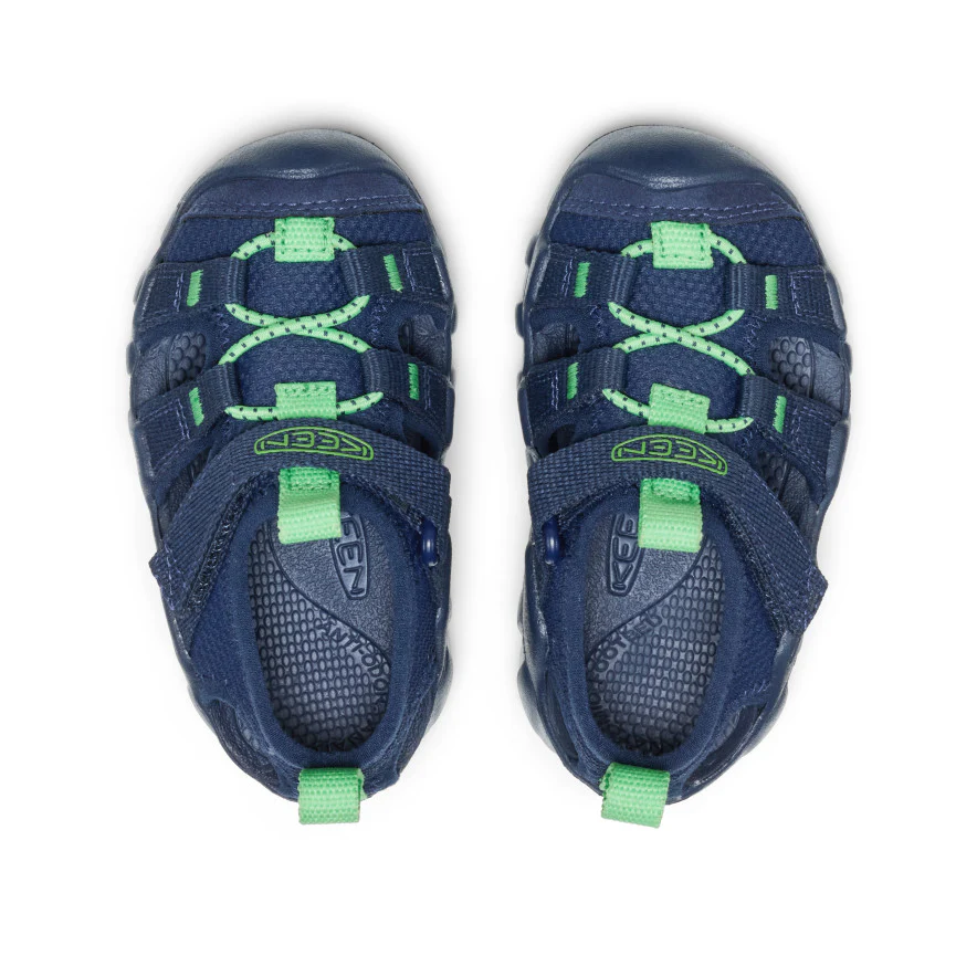 Toddlers' Hyperport H2 Sandal  |  Naval Academy/Vibrant Green - Image 4