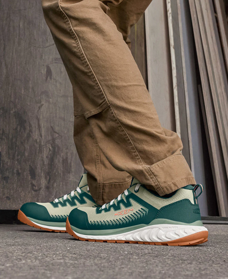 Women's Arvada Work Sneaker (Carbon Toe)  |  Sea Moss/Desert Sage - Image 8