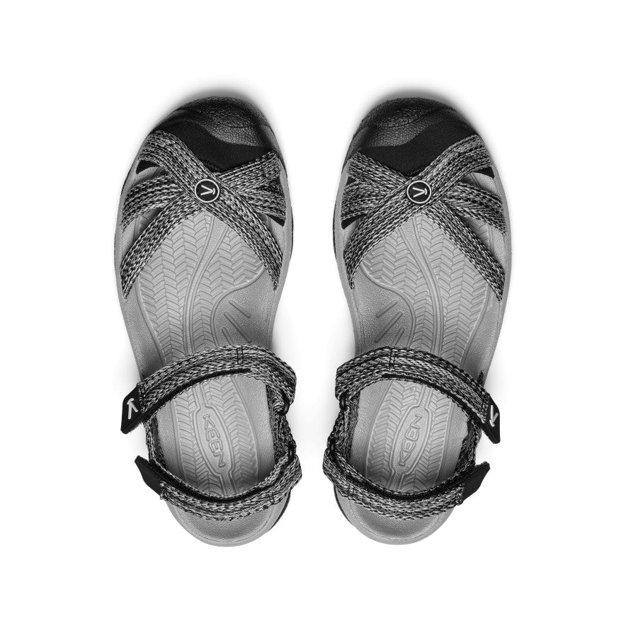 Women's Bali Strap Sandal  |  Alloy/Black - Image 4