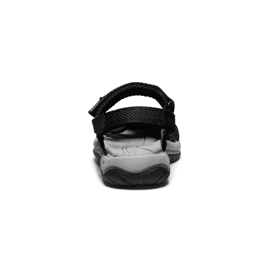 Women's Bali Strap Sandal  |  Black/Alloy - Image 5