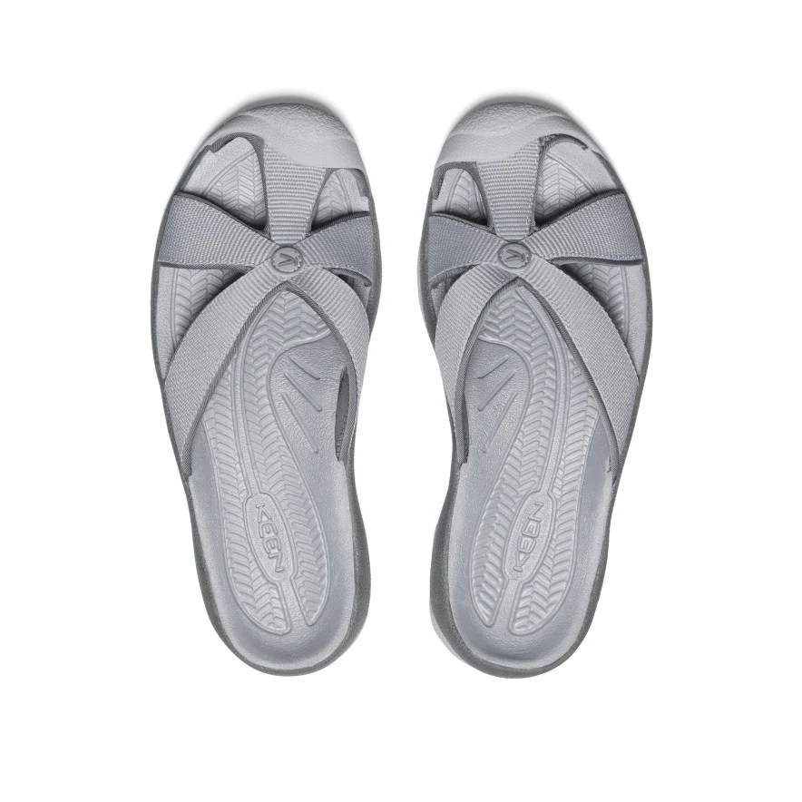 Women's Bali Slide Sandal  |  Alloy/Steel Grey - Image 4