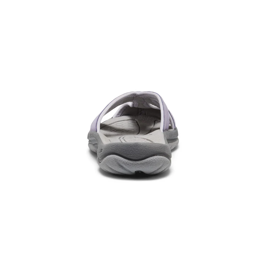 Women's Bali Leather Slide Sandal  |  Purple Haze/Steel Grey - Image 5