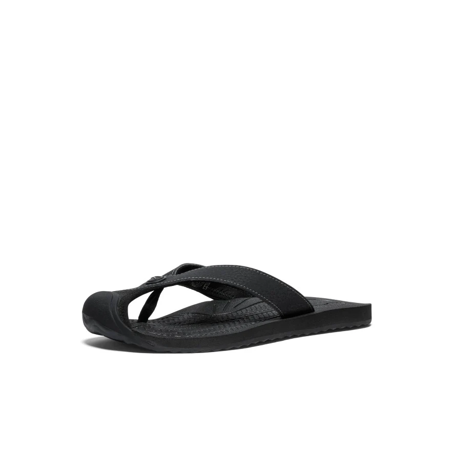 Women's Barbados Flip-Flop  |  Black/Steel Grey - Image 3