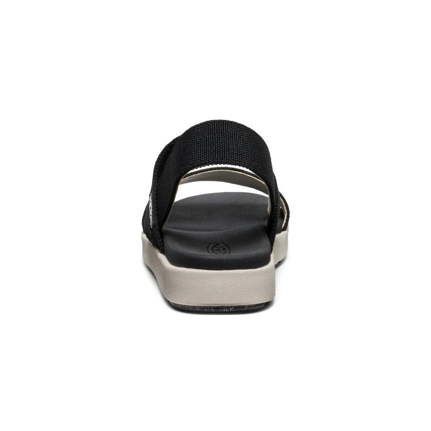Women's Elle Backstrap Sandal Wide  |  Black - Image 5