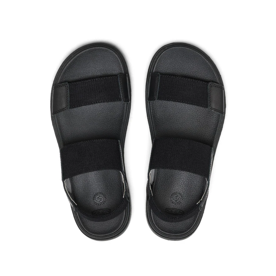 Women's Elle Mila Backstrap Sandal  |  Black/Black - Image 4