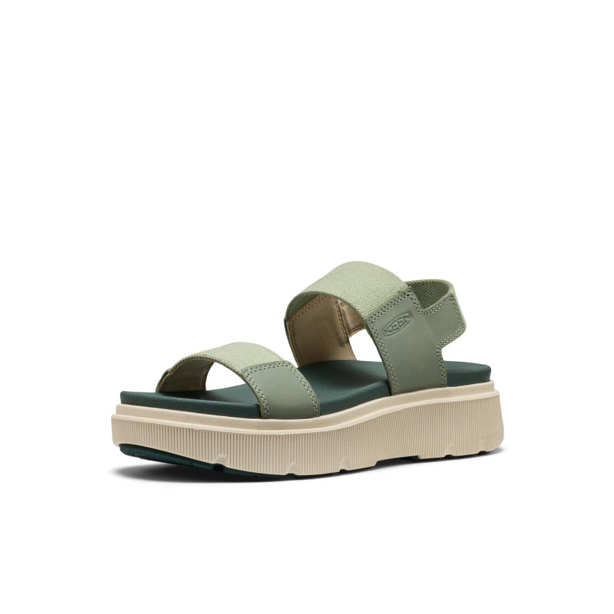 Women's Elle Mila Backstrap Sandal  |  Lily Pad/Dark Forest - Image 3