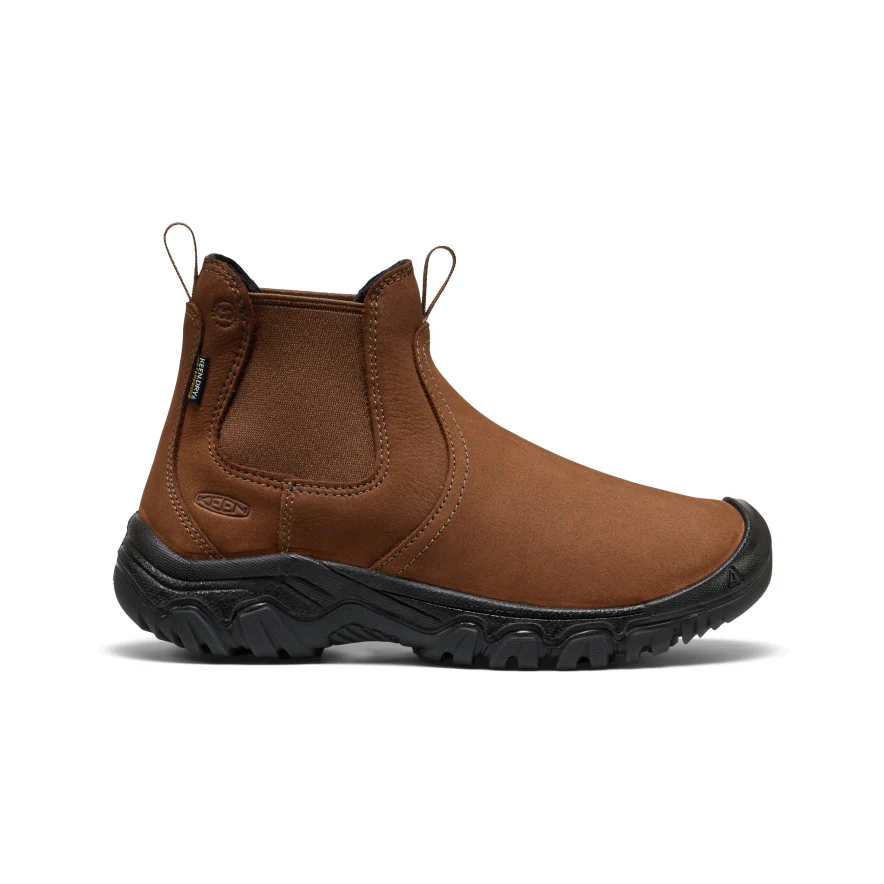 Women's Greta II Waterproof Chelsea  |  Bison/Black - Image 7