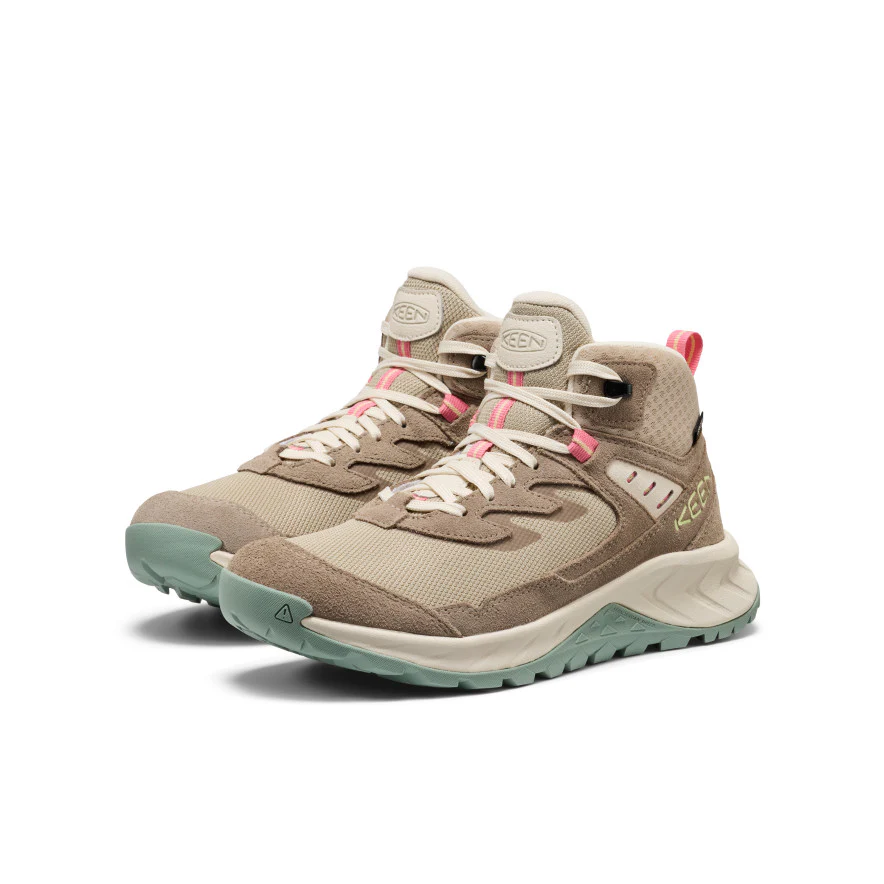 Women's Hightrail Waterproof Hiking Boot  |  Brindle/Pink Lemonade - Image 2