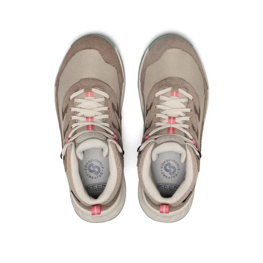 Women's Hightrail Waterproof Hiking Boot  |  Brindle/Pink Lemonade - Image 4
