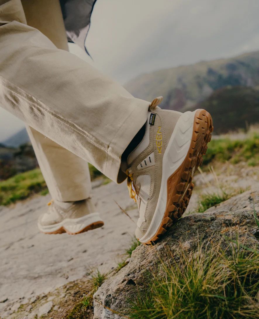 Women's Hightrail Waterproof Hiking Shoe  |  Birch/Daffodil - Image 9