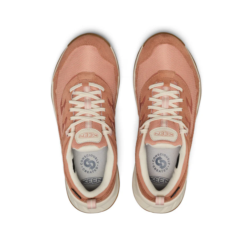 Women's Hightrail Waterproof Hiking Shoe  |  Cork/Birch - Image 4