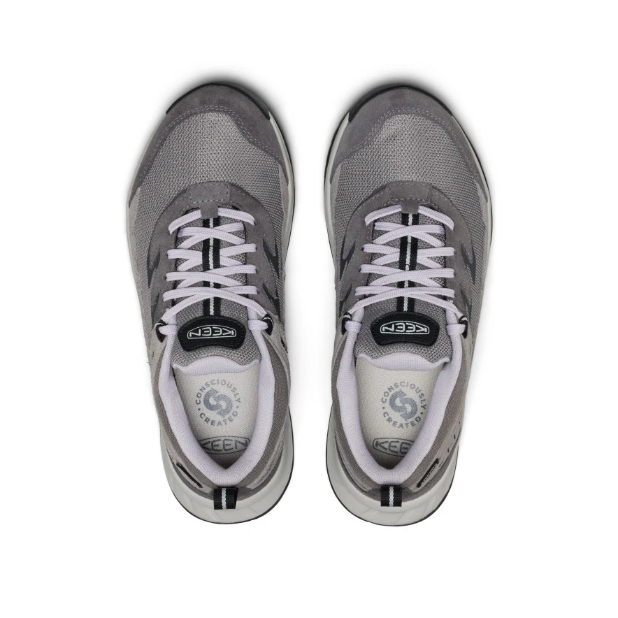 Women's Hightrail Waterproof Hiking Shoe | Steel Grey/Thistle - Image 4