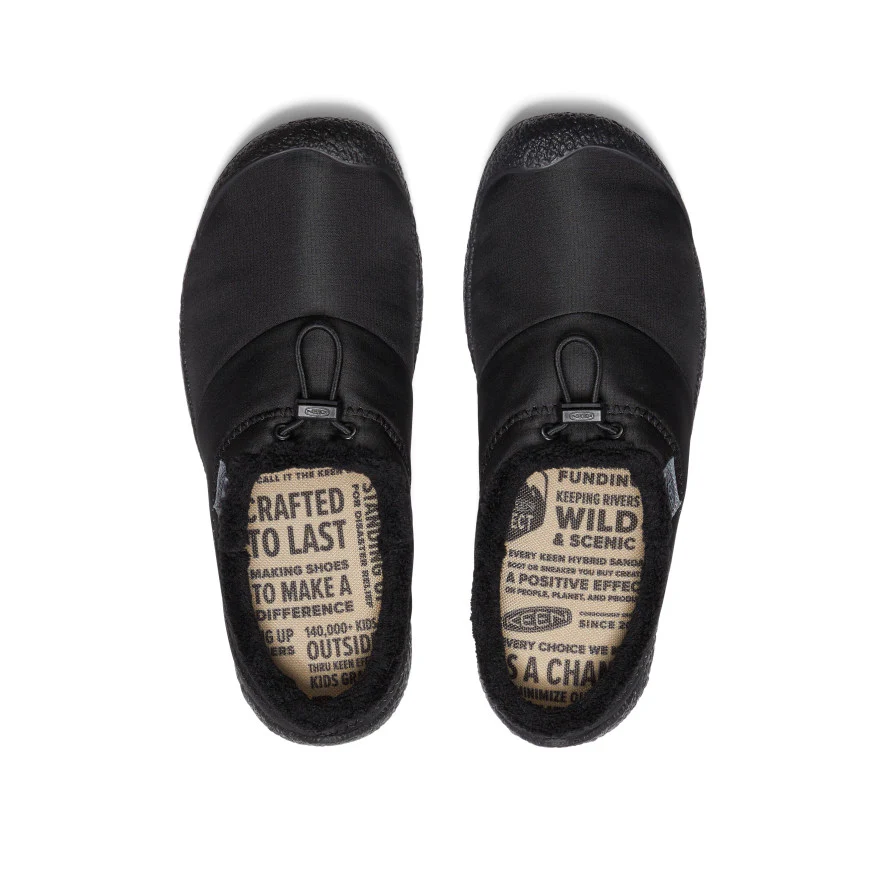 Women's Howser III Slide  |  Black Smooth Nylon - Image 4