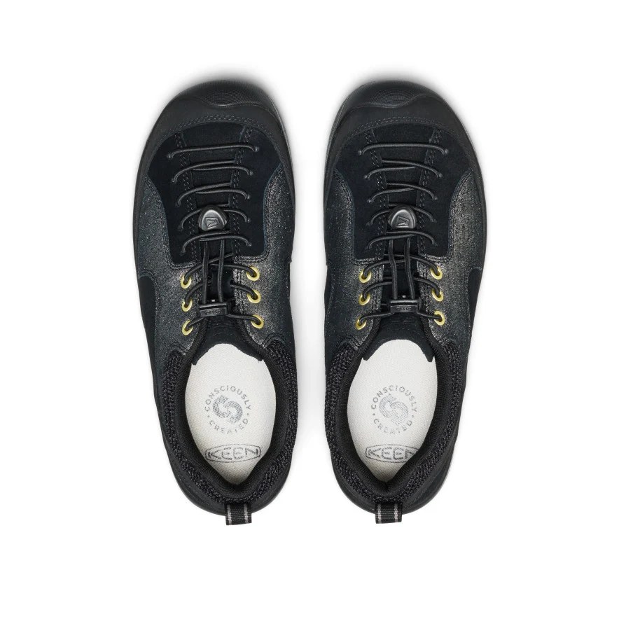 Women's Jasper Rocks Sneaker  |  Black/Gold - Image 4
