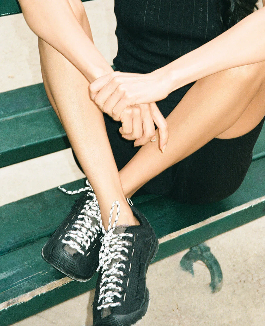 Women's Jasper Split Skall Studio Sneaker  |  Skall Black - Image 8