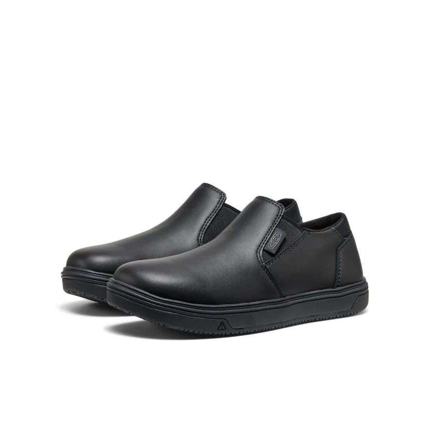 Women's Kenton Shift WTX Work Shoe (Soft Toe) | Black/Black - Image 2