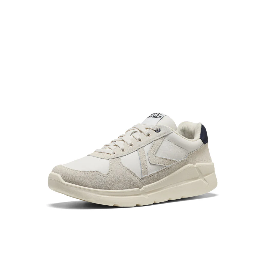 Women's KM2 Leather Jogger  |  Birch/Naval Academy - Image 3