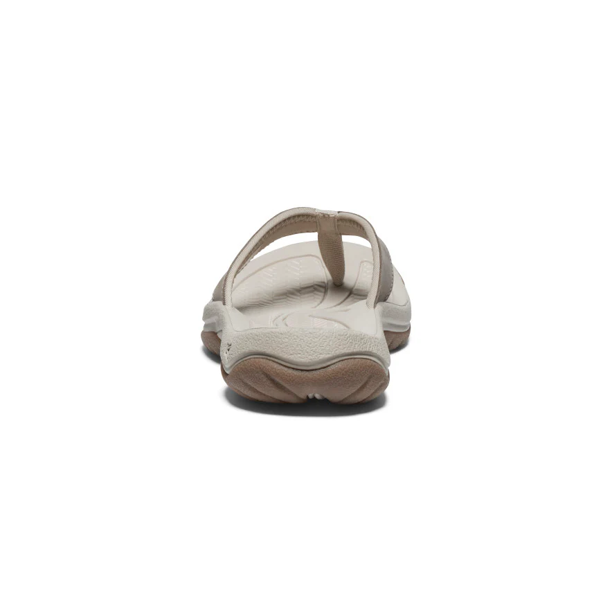 Women's Kona Leather Flip-Flop  |  Brindle/Silver Birch - Image 5