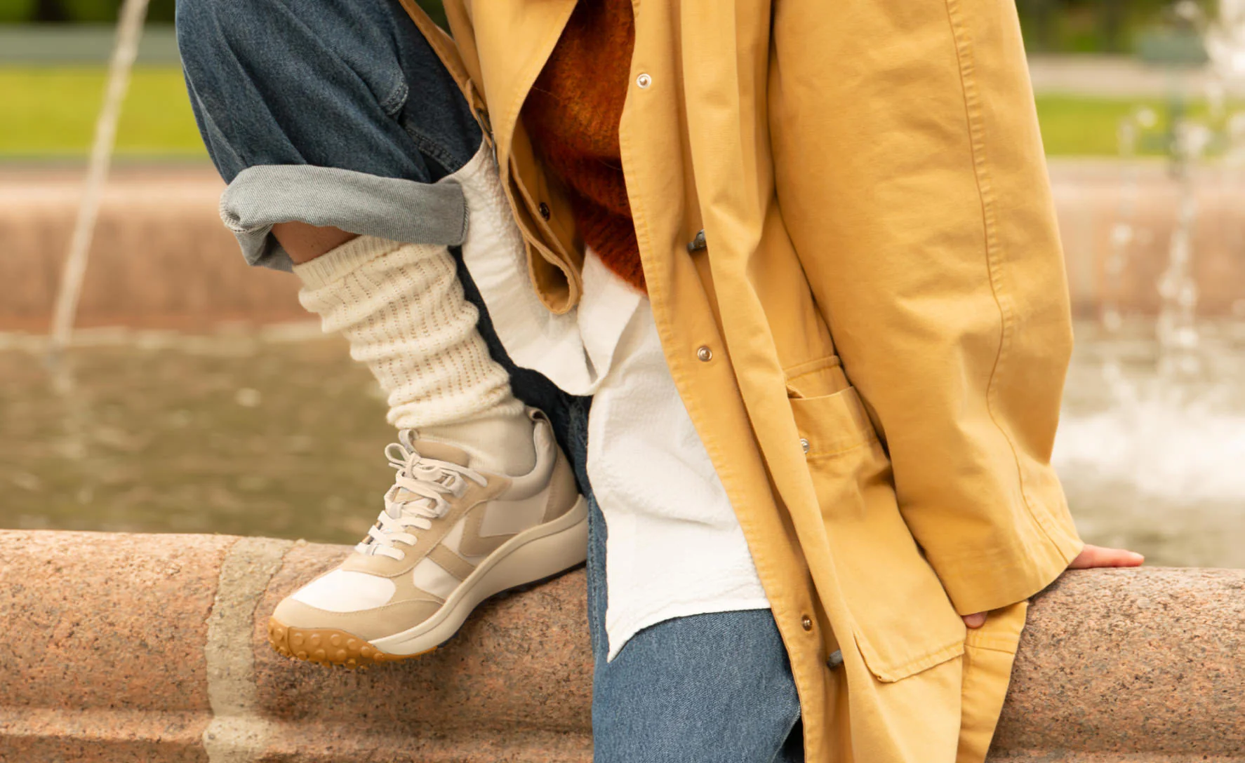 Women's KS86 Sneaker  |  Abbey Stone/Brindle - Image 7