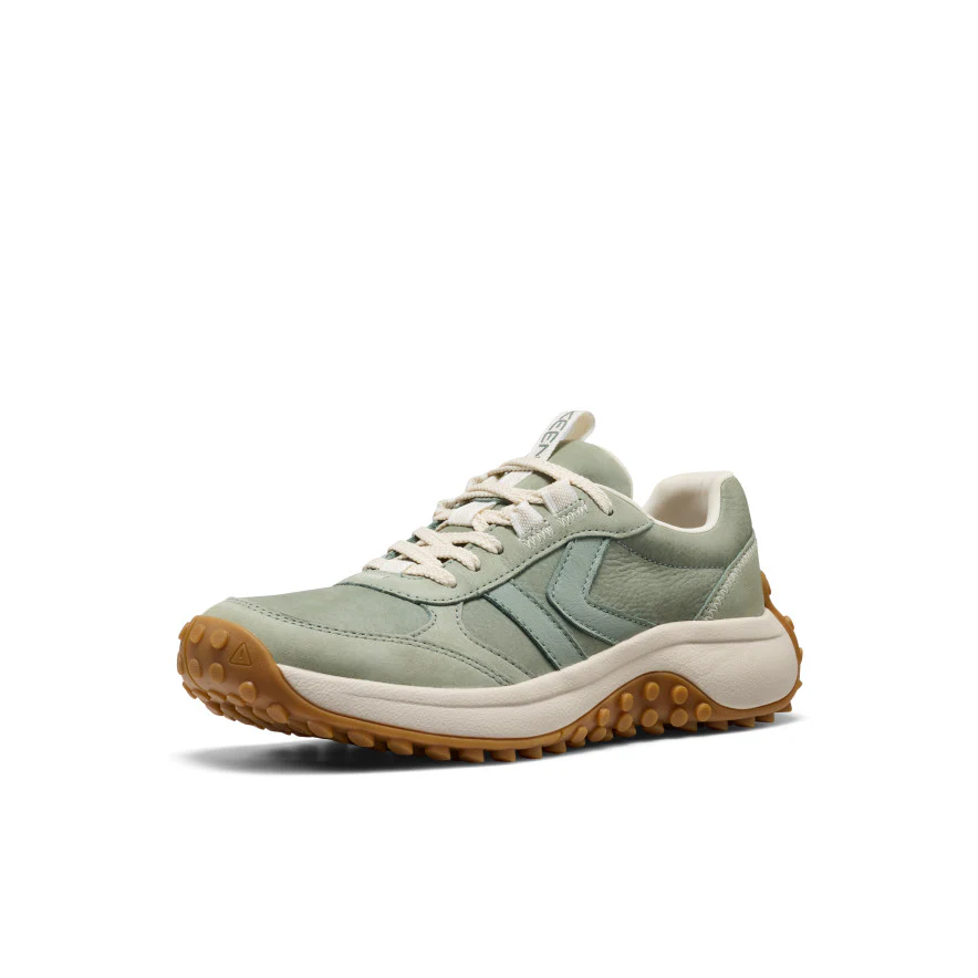Women's KS86 Leather Sneaker  |  Lily Pad/Birch - Image 3