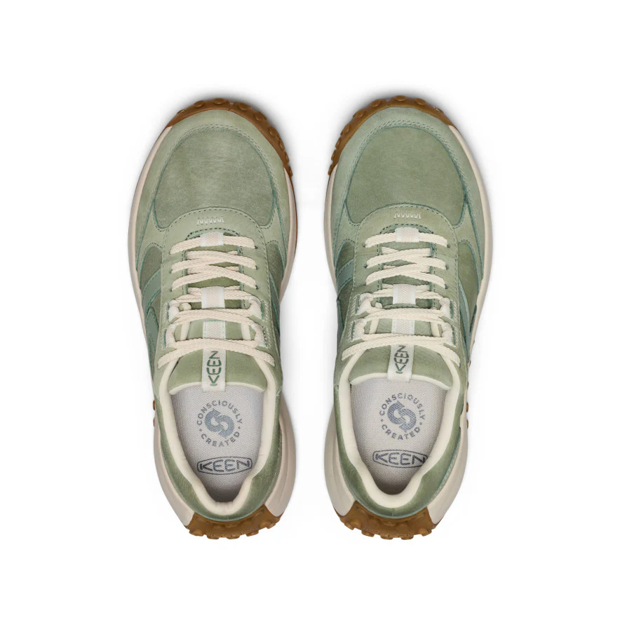 Women's KS86 Leather Sneaker  |  Lily Pad/Birch - Image 4