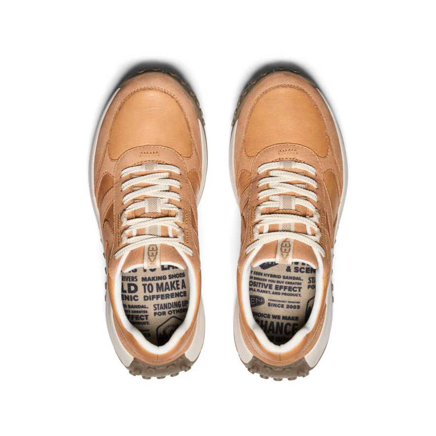 Women's KS86 Leather Sneaker  |  Natural/Birch - Image 4