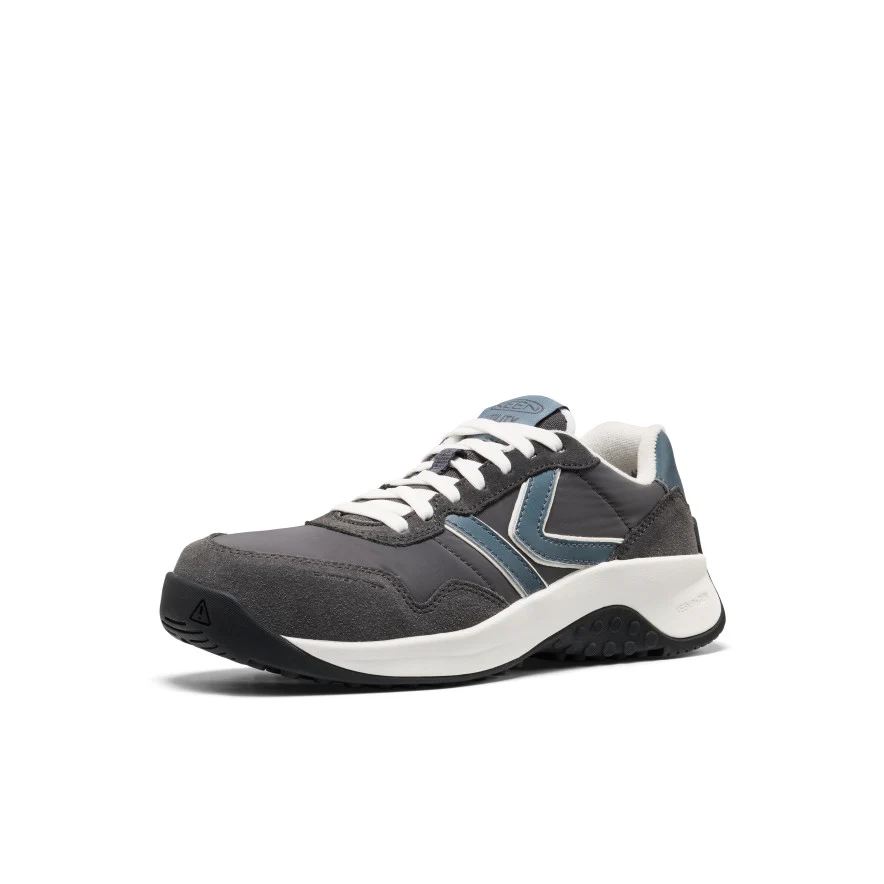 Women's KS86 Utility ESD Work Sneaker (Carbon Toe)  |  Magnet/Black - Image 3