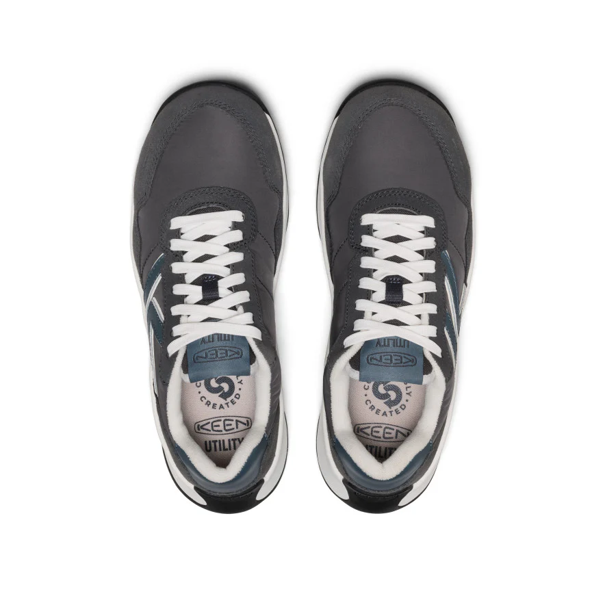 Women's KS86 Utility ESD Work Sneaker (Carbon Toe)  |  Magnet/Black - Image 4