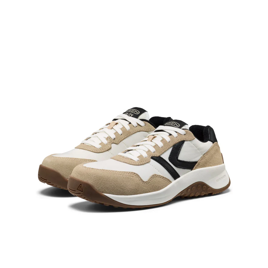 Women's KS86 Utility Work Sneaker (Carbon Toe)  |  Safari/Black - Image 2