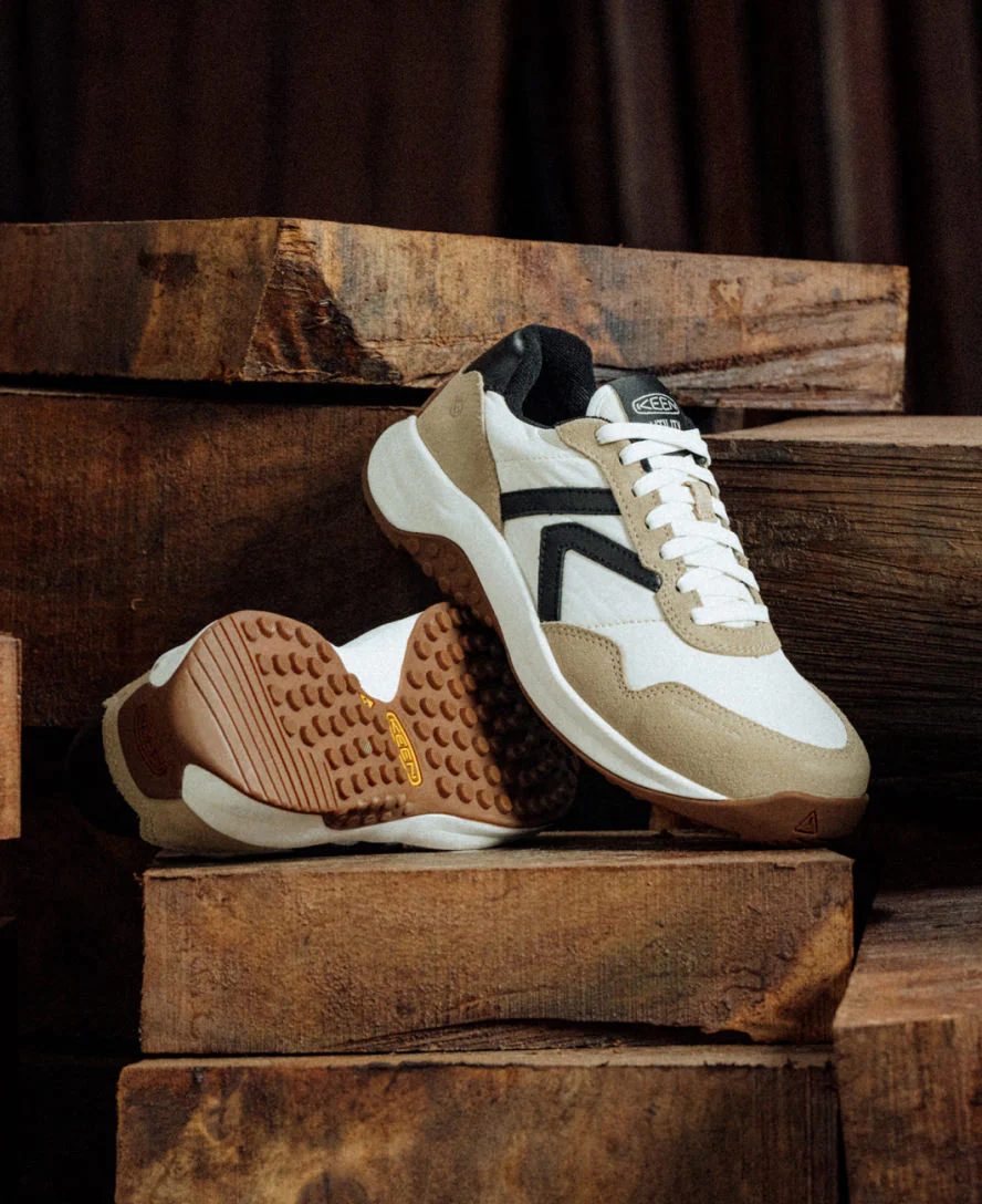 Women's KS86 Utility Work Sneaker (Carbon Toe)  |  Safari/Black - Image 9
