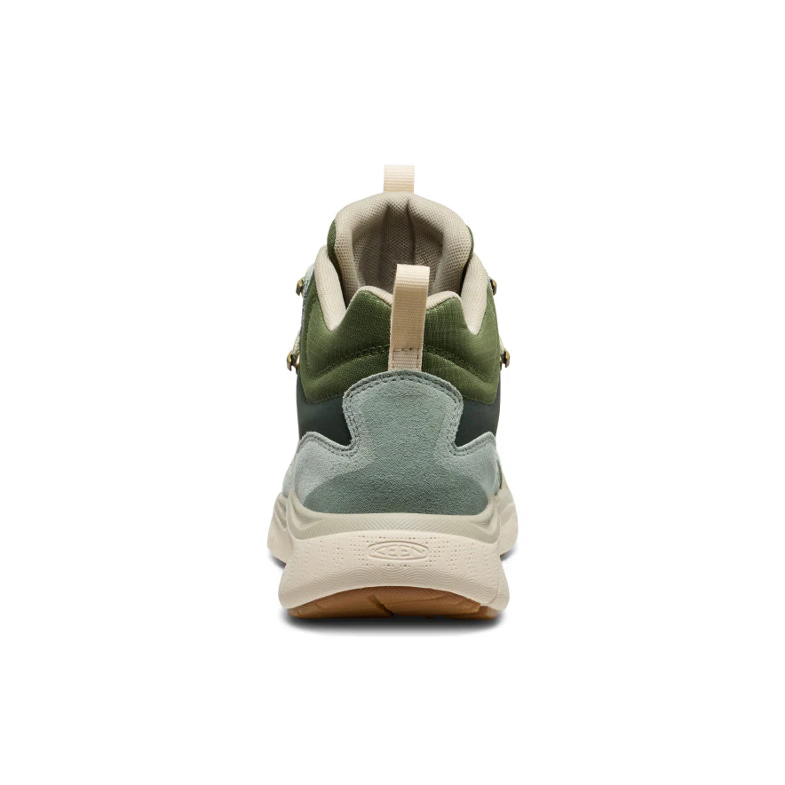 Women's Leiki Waterproof Leather Hiking Boot  |  Iceberg Green/Bronze Green - Image 5