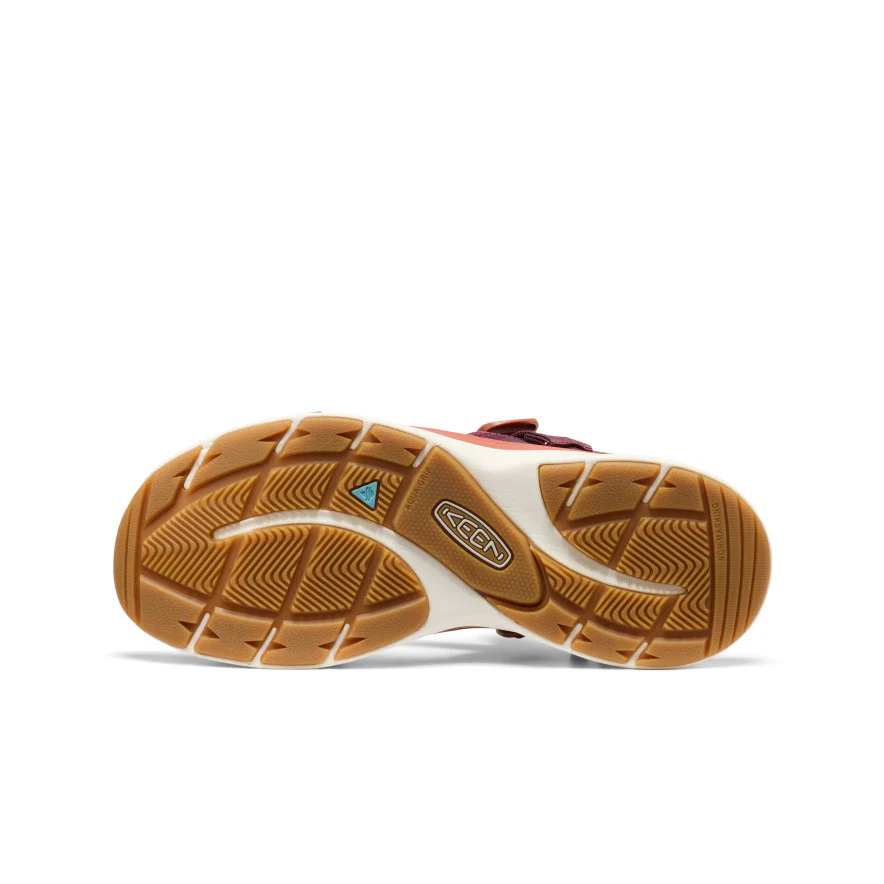 Women's Leiki Open-Toe Sandal  |  Fig/Burnt Brick - Image 6