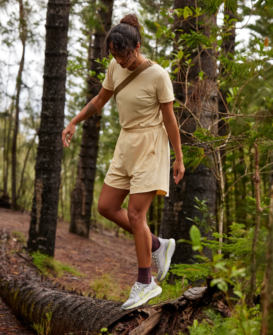 Women's Leiki Speed Hiking Shoe  |  Birch/Safari - Image 7