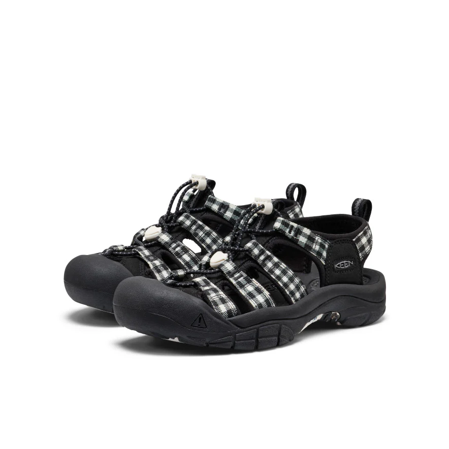 Women's Newport Retro  |  Black/Gingham - Image 2
