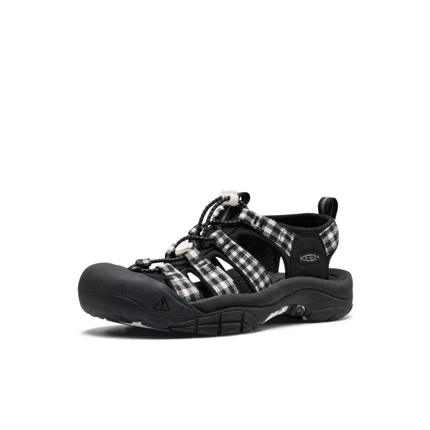 Women's Newport Retro  |  Black/Gingham - Image 3