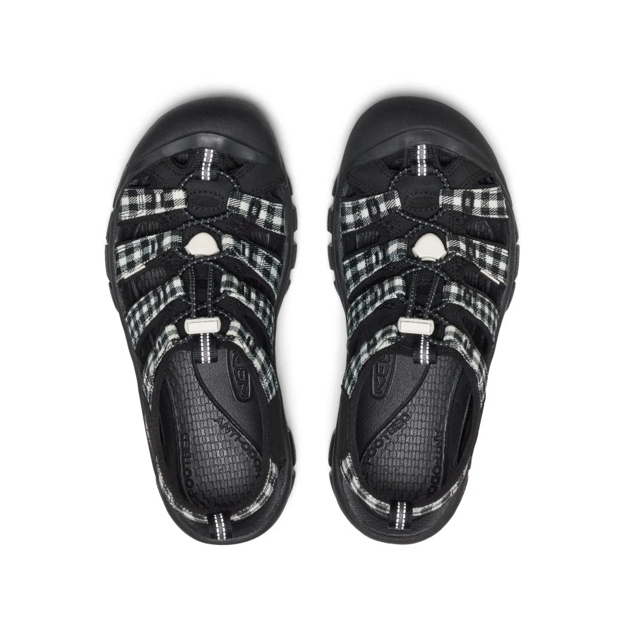 Women's Newport Retro  |  Black/Gingham - Image 4