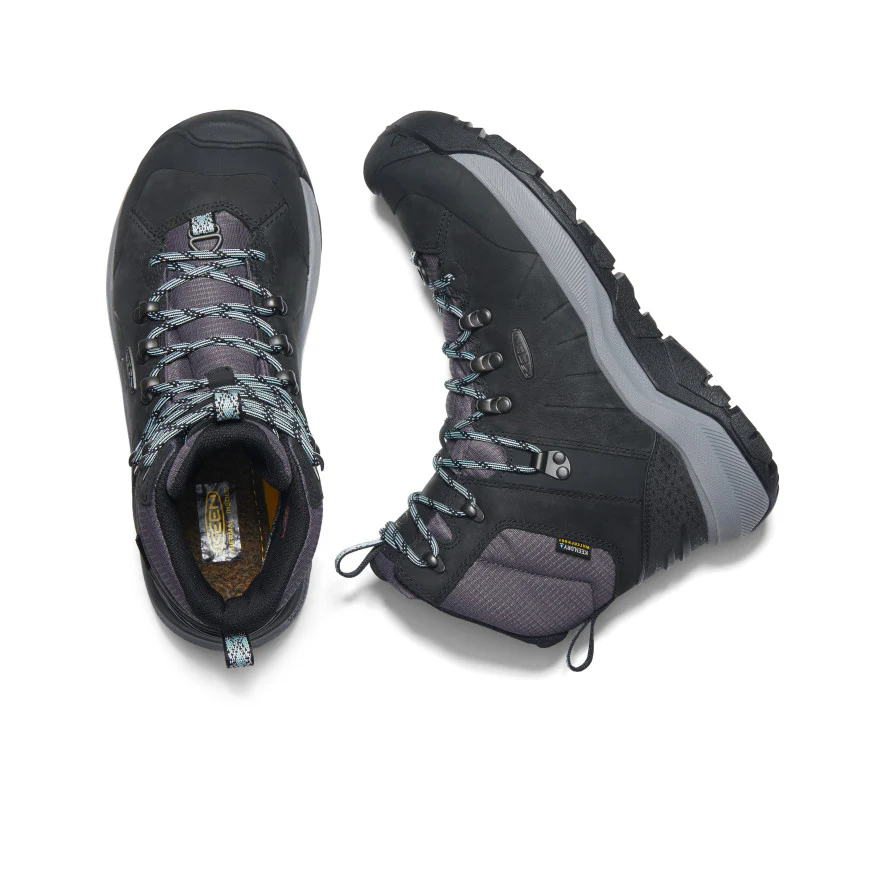 Women's Revel IV Polar Waterproof Boot  |  Black/Harbor Gray - Image 4