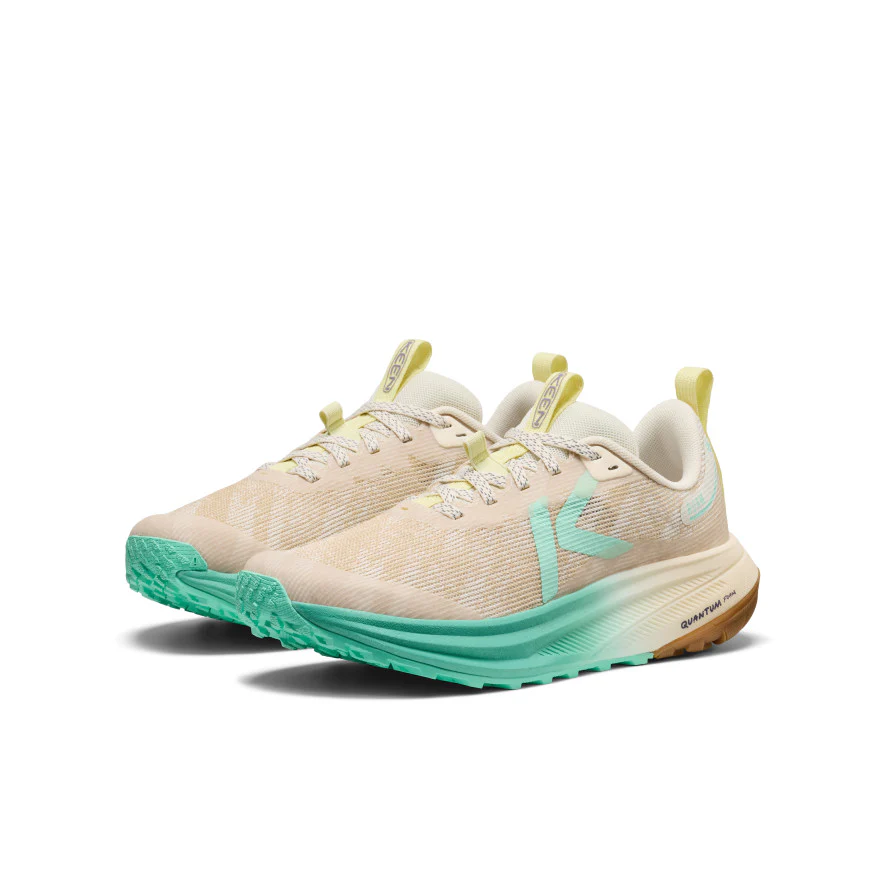 Women's Roam Trail Running Shoe  |  Birch/Cabbage - Image 2