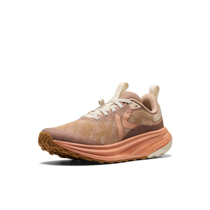 Women's Roam Trail Running Shoe  |  Warm Taupe/Cork - Image 3